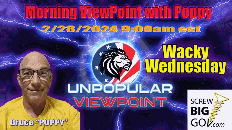 2.28.24 | Morning Viewpoint with Poppy! Wacky Wednesday!
