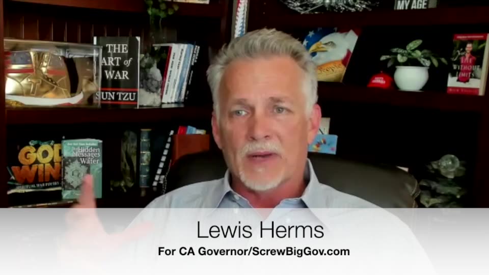 Conservative Independent Lewis Herms for CA Governor