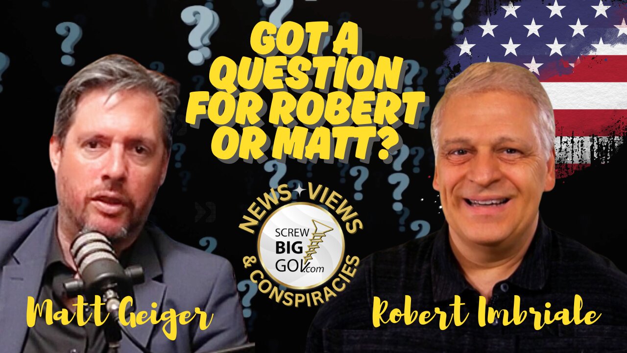 🔥 Ask Robert Imbriale & Matt Geiger anything
