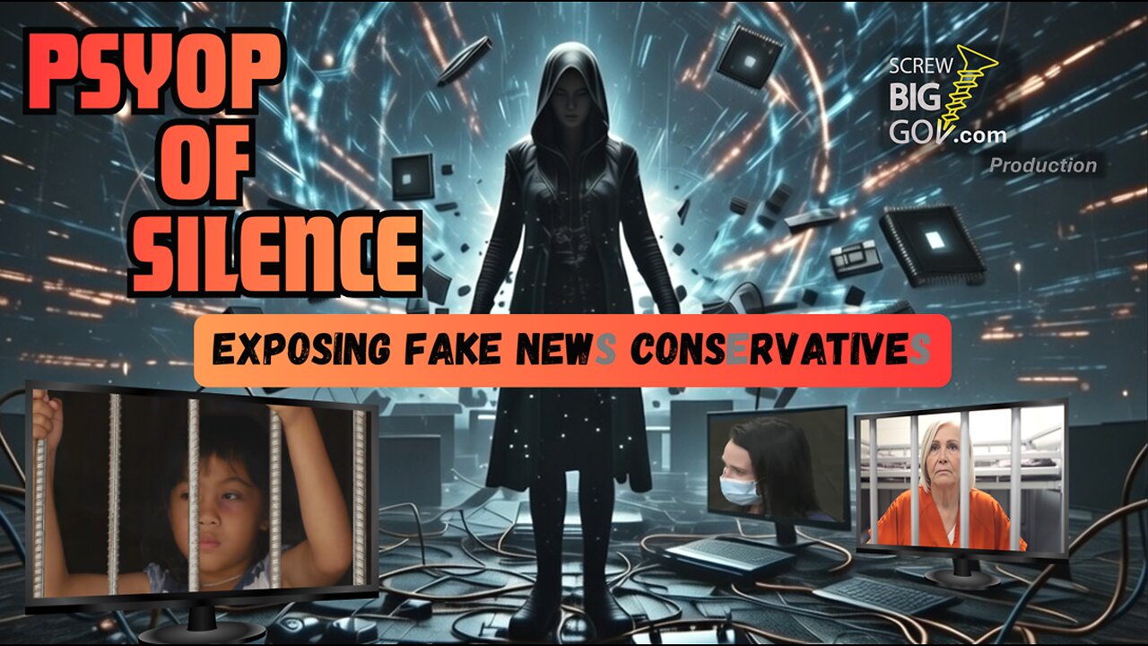 Psyop of Silence: Exposing FAKE NEWS Conservatives